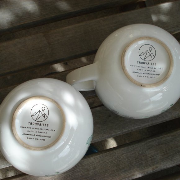 PAIR OF TROUVAILLE GLOBAL US NATIONAL PARKS 16.9 OZ MADE IN POLAND - Picture 2 of 5